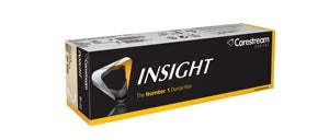 Carestream Insight Intraoral X-Ray Film. Xray Film Intraoral Ip-22 Sz 2Dbl Pk Insight Paper 150/Bx, Box