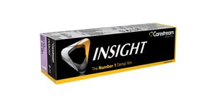 Carestream Insight Intraoral X-Ray Film. Xray Film Intraoral Ip-11Sz 1 Insight Paper 100/Bx, Box