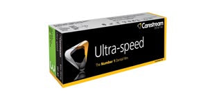 Carestream Ultra-Speed Intraoral X-Ray Film. Xray Film Intraoral Df-42 Sz 3Ultraspd Bitewing Paper 100/Bx, Box