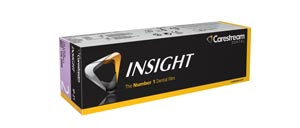 Carestream Insight Intraoral X-Ray Film. Xray Film Intraoral Ip-21Sz 2 Insight Paper 150/Bx, Box