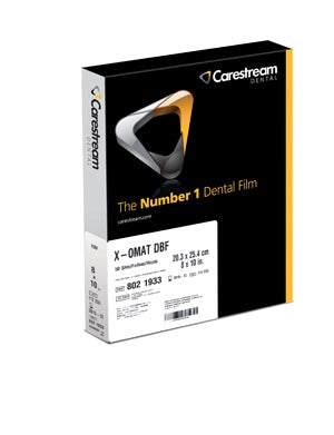 Carestream Insight Intraoral X-Ray Film. Xray Film Intraoral Ip-12 Sz 1Dbl Pk Insight Paper 100/Bx, Box