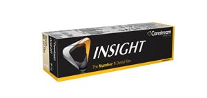 Carestream Insight Intraoral X-Ray Film. Xray Film Intraoral Ib-31 Sz 3Insight Bitewing Paper 100/Bx, Box