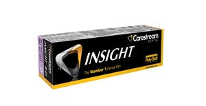 Carestream Insight Intraoral X-Ray Film. Xrayfilm Intraoral Ip-01C Sz 0Insight Clinasept 75/Bx, Box