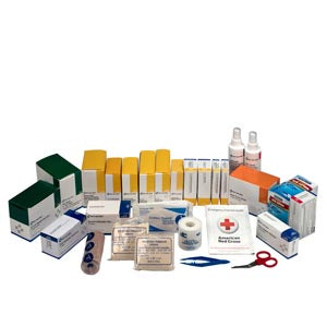 First Aid Only/Acme United First Aid Station - 3 Shelf. Refill For 6155 3 Shelf Firstaid Metal Cabinet Refill(Drop), Each