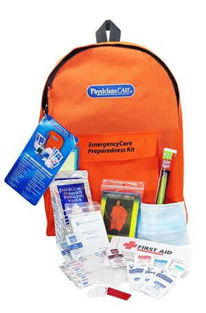 First Aid Only/Acme United Personal Emergency Preparedness Kits. Emergency Preparedness 1 Daybackpack (Drop), Each