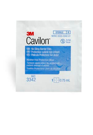 3M™ Cavilon™ No-Sting Barrier Film. Barrier Film No Sting 0.75Mlwipe 50Wipes/Bx 8Bx/Cs, Case