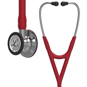 3M™ Littmann® Cardiology Iv™ Stethoscope. Stethoscope Cardio Iv Mirrorburgundy Tube, Each