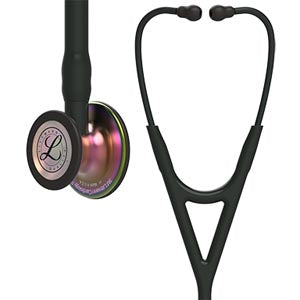 3M™ Littmann® Cardiology Iv™ Stethoscope. Stethoscope Cardio Iv Rainbow 27Inblk Tube, Each