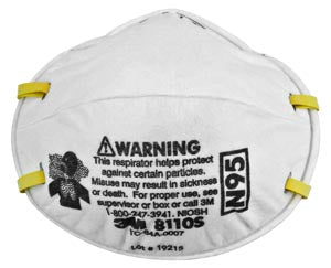3M™ Particulate Respirator. Particulate Respirator, N95, Disposable, 20/Bx, 8 Bx/Cs (Continental Us+Hi Only). Mask Particulate Respiratorn95 Disp 20/B