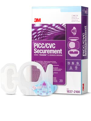 3M™ Picc/Cvc Securement Device + Tegaderm™ Iv Advanced Securement Dressing. Dressing Picc/Cvc Securementtegaderm Iv 10/Bx 4Bx/Cs, Case