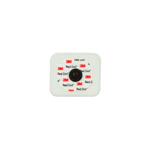 3M™ Red Dot™ Monitoring Electrodes With Foam Tape & Sticky Gel. Elecrode Foam Gel Stud Abrad3/Bg 200Bg/Cs, Case