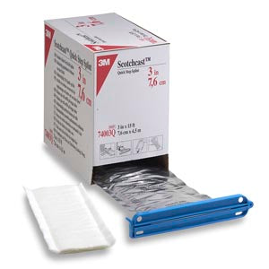 3M™ Scotchcast™ Quick Step Double Sided Felt Roll Splint. Splint Double Sided Felt3Inx15Ft 1Rl/Bx 2Bx/Cs, Case