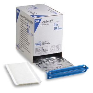 3M™ Scotchcast™ Quick Step Double Sided Felt Roll Splint. Splint Double Sided Felt4Inx15Ft 1Rl/Bx 2Bx/Cs, Case