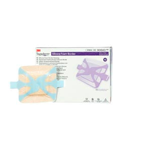 3M™ Tegaderm™ Silicone Foam Border Dressing. Dressing Bordered 2X2 Tegaderm10Bx/Cs 6Bx/Cs, Case