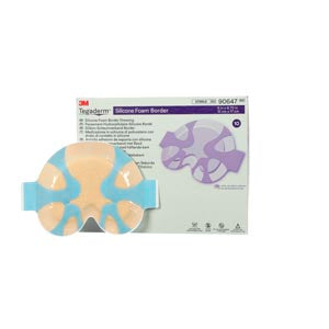 3M BORDERED DRESSING, 2" X 2", 10/BX, 6 BX/CS   1/CASE 90643 **SO