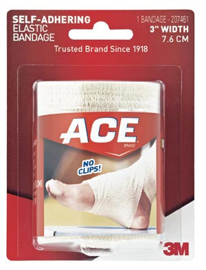 3M™ Psd Ace™ Brand Self-Adhering Elastic Bandage. Bandage Athletic Self Adh 372/Cs, Case