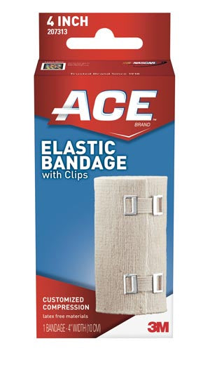 3M™ Psd Ace™ Brand Elastic Bandages. Bandage Elastic W/Clips 472/Cs, Case