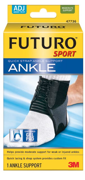 3M™ Psd Futuro™ Sport Strap Ankle Brace. Ankle Brace Strap Adj2/Pk 6 Pk/Cs, Case