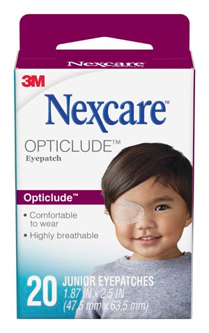 3M™ Psd Nexcare™ Opticlude™ Orthoptic Eye Patch. Eye Patch Jr Size 2-1/2X1-1/420/Bx 36Bx/Cs, Case