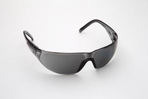 Palmero Provision® Contour Wraps™ Eyewear. Glasses Safety Contour Blkframe Gry Lens Uni Sz 12/Cs, Case