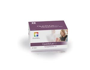 Quidel Quickvue® Tli Tests. Quickvue® Campylobacter Test, 25 Tests/Kit (Continental Us Only - Including Alaska & Hawaii). Campylobacter Test Quickvuet