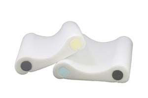 Core Products Double Core™ Select Cervical Support Pillow. Pillow Cervical Double Core22X16 W/4In Lobes/Cover, Each