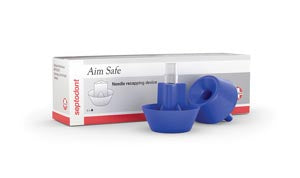 Septodont Aim Safe Needle Recapper. Needle Recapper Aim Safe 5/Bx, Box