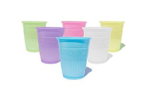 Dukal Drinking Cups. Plastic Drinking Cups, 5 Oz., Mauve,  50/Pk, 20 Pk/Cs (64 Cs/Plt). Cup Drinking Plastic 5Ozmauve 50/Pk 20Pk/Cs, Case