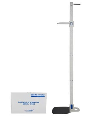 Pelstar/Health O Meter Professional Scale - Portable Stadiometer. Stadiometer Portable Measures7In-82.6In W/Case (Drop), Each