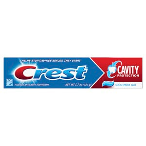 P&G Distributing Crest® Cavity Protection Toothpaste. Toothpaste Crest Cavity Gelprotect Cool Mint 5.7Oz 24/Cs, Case