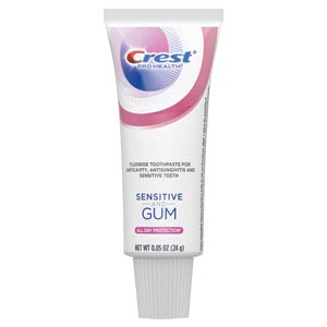 P&G Crest® Pro-Health™ Sensitive And Gum Toothpaste. Toothpaste Crest Sensitiveand Gum .85Oz 36/Cs, Case