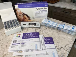 Quidel Quickvue® Sars Antigen Test. Swab Nasal Covid-19 Antigenotc 25Test/Kt, Kit