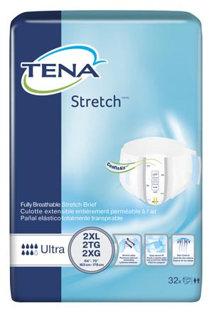 Essity Hms Tena Stretchª Briefs. Brief Ultra 2Xl Gray 32/Pk2Pk/Cs, Case