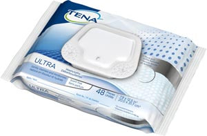 Essity Hms Tena® Ultra Washcloth. Washcloth Scent-Free 7.9X12.548/Pk 12Pk/Cs, Case