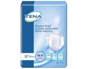 Essity Hms Tena® Stretch™ Briefs. Brief Plus Md/Reg Lavender36/Pk 2Pk/Cs, Case