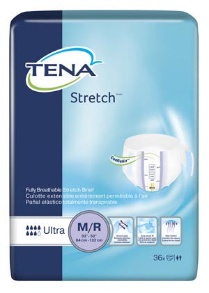 Essity Hms Tena® Stretch™ Briefs. Brief Ultra Md/Reg Lavender36/Pk 2Pk/Cs, Case