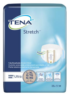 Essity Hms Tena® Stretch™ Briefs. Brief Ultra Lg/Xl Beige 36/Pk2Pk/Cs, Case