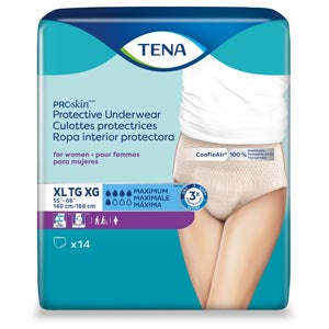 Essity Hms Tena® Proskin™ Underwear. Underwear Women Xl Nude4Pk/Cs, Case