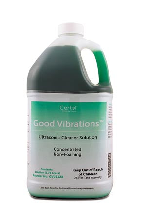 Certol Good Vibrations Multi-Purpose Ultrasonic Cleaner. Ultrasonic Cleaner Multipurpgood Vibrations 4/Cs, Case