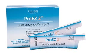 Certol Proez 2™ Dual Enzymatic Instrument Detergent. Proez Detergent/Ultrasoundclean Conc 1Oz Tube 24/Bx6B/Cs, Case