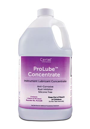 Certol Prolube Lubricant Concentrate. Instrument Lubricant Prolube 1 Gal W/1 Oz Pump 4/Cs, Case