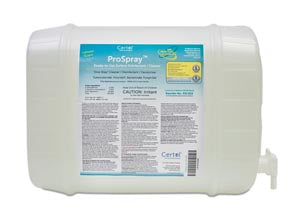 Certol Prospray™ Surface Cleaner/Disinfectant. Prospray 5 Gal 1/Cs, Case