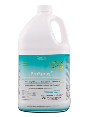 Certol Prospray™ Surface Cleaner/Disinfectant. Prospray Phenolic Surface Disspray Refill 4 Gal/Cs, Case