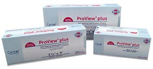 Certol Proview® Plus Self Seal Sterilization Pouches. Pouch Sterilization Self Sealproview 5.25X10 200/Bx 6Bx/Cs, Case