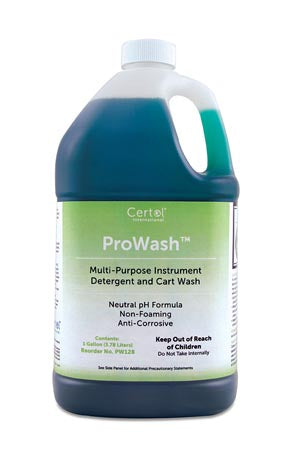 Certol Prowash™ Multipurpose Detergent & Cart Wash Concentrate. Instrument Detergent/Cartwash 1 Gal W/Pump 4/Cs, Case