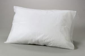 Tidi Disposable Pillowcases. Pillowcase, White, Non-Woven, 21" X 30", 100/Cs. Pillowcase Nonwoven Wht 21X30100/Cs, Case