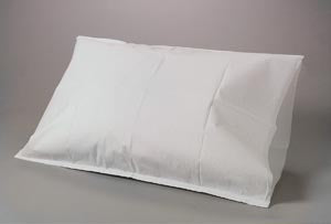 Tidi Disposable Pillowcases. Pillowcase, White, Fabricel, 21" X 30", 100/Cs (64 Cs/Plt). Pillowcase Fabricel 100/Cs, Case