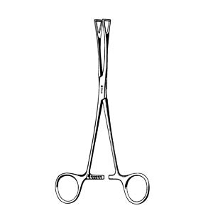 Sklar Reuseable Surgical Instruments. Forceps Duval Lung1In Jaw 8In(Drop), Each