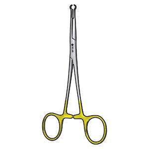 Sklar Reuseable Surgical Instruments. Clamp Vas Fixation Ring Tip(Drop), Each
