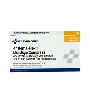 First Aid Only/Acme United Refill Items For Kits. Hema Flex Bandage Compress 4In1/Bx (Drop), Box